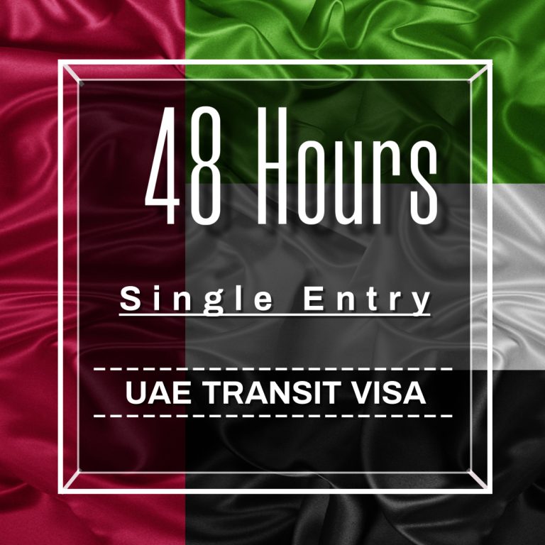 dubai transit visa 48 hours price