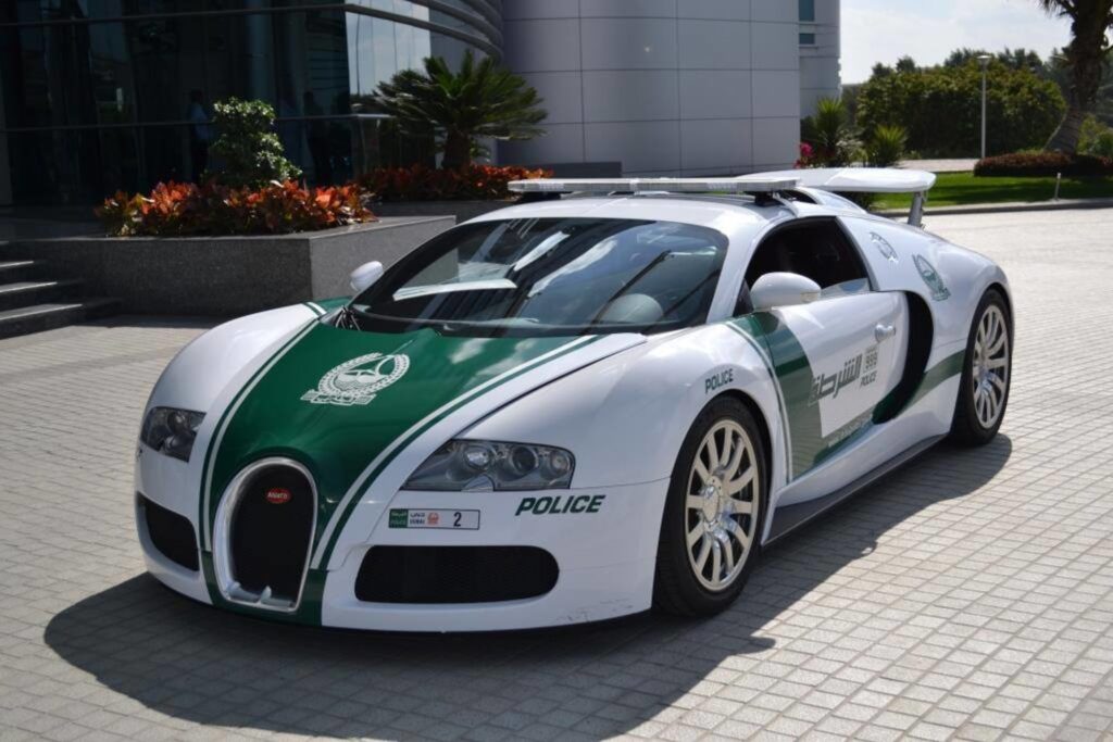 The Police Drive Supercars
