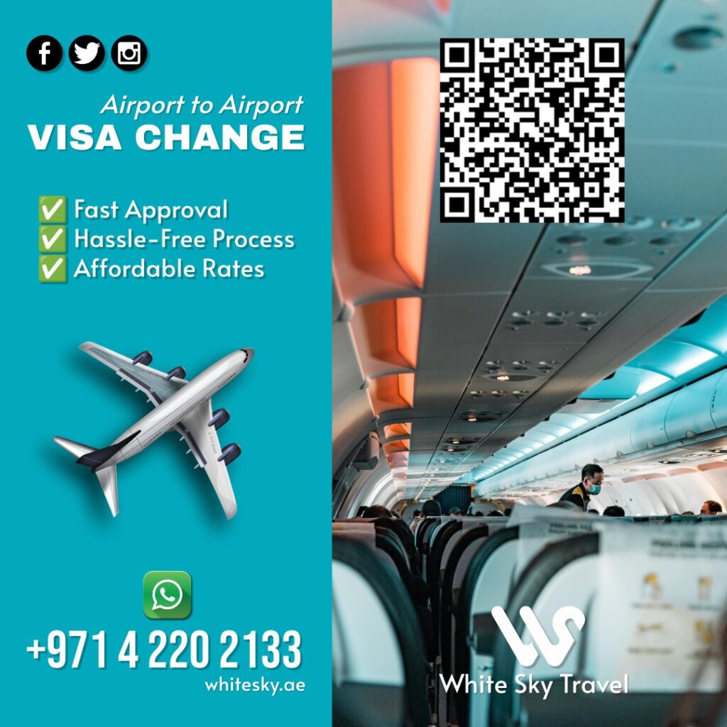 Airport to Airport Visa Change in UAE