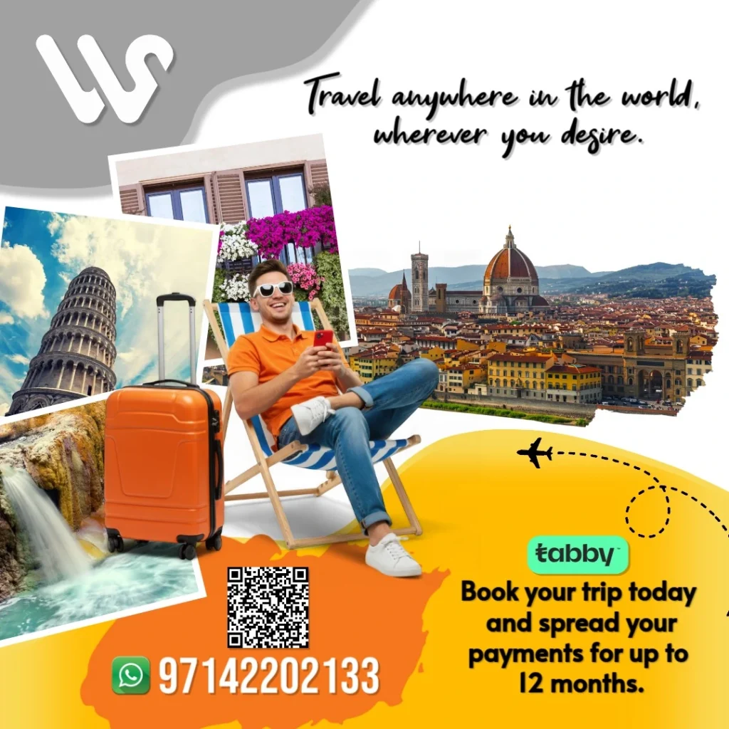 travel anywhere pay 12 months with tabby and tamara